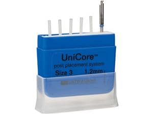 UniCore™, Wurzelstifte Größe 3, blau, Packung 5 Stück