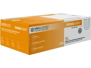 Unigloves® Derma Skin puderfrei Größe XS, Packung 10 x 100 Stück