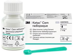 3M Ketac™ Cem radiopaque - Einzelpackung Pulver, Flasche 33 g