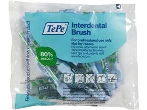 TePe Interdentalbürsten x-soft - Multipack Hellblau - xx-fein, Ø 0,6 mm, Packung 25 Stück