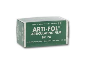 Bausch Arti-Fol® zweiseitig 75 mm BK 76, grün, Rolle 15 m