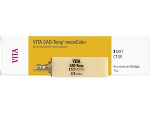 VITA CAD-Temp® monoColor for CEREC®/inLab® 2M2T, Größe CT-55, Packung 1 Stück