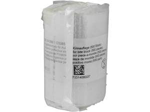 Hygieneschutzhüllen Sirona Aufbiss / Anlagesegment, Maße 80 x 40 mm(40 mm-Seite offen) für Orthophos 3, -5, -Plus,-Ceph und