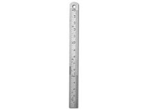 Metallmessstab Länge 15 cm (1597)