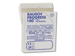 Bausch Progress 100® BK 57, blau, Streifen gerade, Packung 50 Blatt