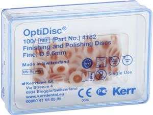 OptiDisc® - Nachfüllpackung Gelb - fein, Ø 9,6 mm, Packung 100 Stück