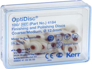 OptiDisc® - Nachfüllpackung Orange - grob / mittel, Ø 12,6 mm, Packung 100 Stück