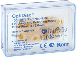 OptiDisc® - Nachfüllpackung Hellgelb - extra-fein, Ø 12,6 mm , Packung 100 Stück