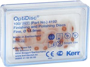 OptiDisc® - Nachfüllpackung Gelb - fein, Ø 15,9 mm, Packung 100 Stück