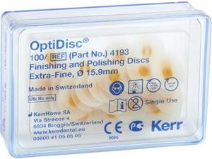 OptiDisc® - Nachfüllpackung Hellgelb - extra-fein, Ø 15,9 mm, Packung 100 Stück