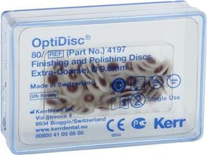 OptiDisc® - Nachfüllpackung Dunkelorange - extra-grob, Ø 9,6 mm, Packung 80 Stück