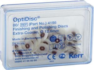 OptiDisc® - Nachfüllpackung Dunkelorange - extra-grob, Ø 12,6 mm, Packung 80 Stück