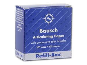 Bausch Artikulationspapier BK 1001, blau, Nachfüllpackung für BK 01