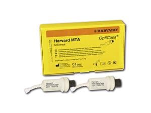 Harvard Cement OptiCaps® Weiß / gelb, Packung 10 Kapseln