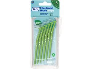 TePe Angle™ Interdentalbürsten - Einzelgrößen Grün, Ø 0,8 mm, Packung 6 Stück