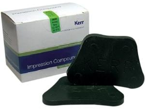 Impression Compound Grün (50 °C), Platten 8 Stück