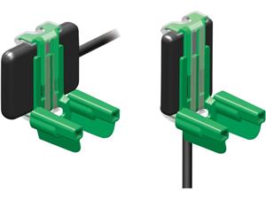 XCP-DS Fit® Sensorhalter, Bissplatten 559905 - Endo, grün, Packung 2 Stück