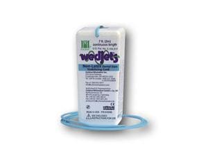 HYGENIC® Wedjets® Non-Latex Befestigungsschnur Dick - blau, Rolle 2 m