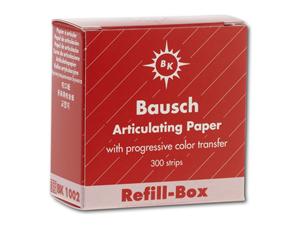 Bausch Artikulationspapier BK 1002, rot, Nachfüllpackung für BK 02