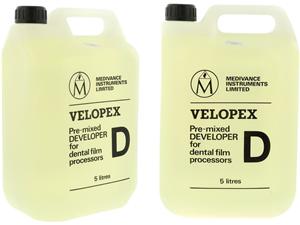 Velopex Röntgenchemie Entwickler, Kanister 2 x 5 liter