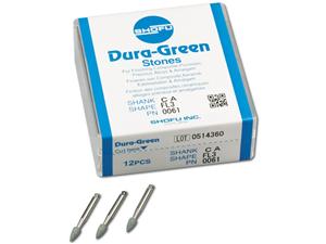 Dura-Green® Schaft W Figur FL3, ISO 030, Packung 12 Stück