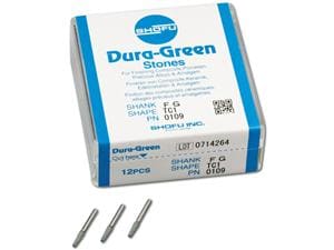 Dura-Green® Schaft FG Figur TC1, ISO 020, Packung 12 Stück