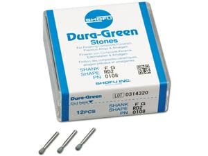 Dura-Green® Schaft FG Figur RD2, ISO 024, Packung 12 Stück