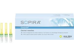 SOPIRA® Carpule Einwegkanülen Grün - 30G - 0,3 x 16 mm, kurzer Anschliff, Packung 100 Stück