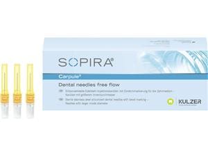 SOPIRA® Free Flow Einwegkanülen Orange - 30G, 0,3 x 25 mm, Packung 100 Stück