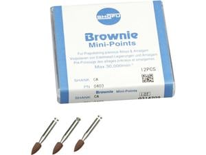 Brownie Schaft W Minispitze, Packung 12 Stück