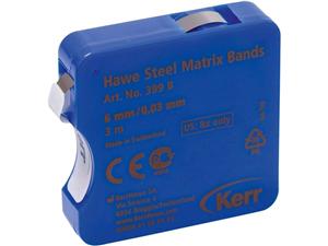 Hawe Stahl-Matrizenband Breite 6 mm, Stärke 0,03 mm, Spenderdose 3 m