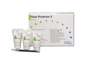 Fluor Protector S, Tube Tuben 3 x 7 g und Zubehör
