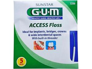 GUM® Access Floss Beutel 50 x 5 Fäden