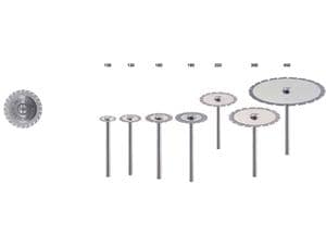 Gipstrennscheibe, Form 365 C Ø 30 mm, Stärke 0,3 mm, fein (rot)