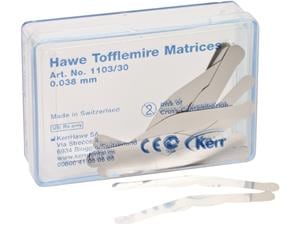 Hawe Tofflemire Matrizen Nr. 1103, Stärke 0,038 mm, Packung 30 Stück