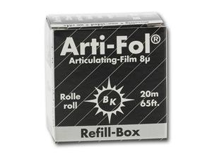 Bausch Arti-Fol® einseitig 22 mm BK 1020, schwarz, Nachfüllrolle 20 m