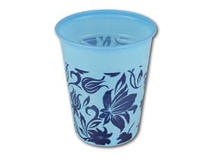 Monoart® Mundspülbecher Flower Blau, Packung 1.000 Stück