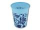 Monoart® Mundspülbecher Flower Blau, Packung 1.000 Stück