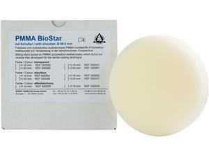 PMMA BioStar - Ø 98,5 mm Elfenbein, Stärke 18 mm