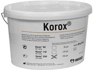 Korox-Edelkorund 250 &#181;, Eimer 20 kg