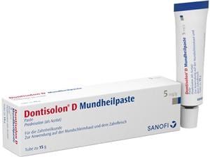 Dontisolon D Mundheilpaste Tube 15 g