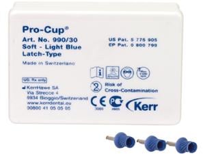 Pro-Cup™ Latch-Type Hellblau, weich, Packung 30 Stück
