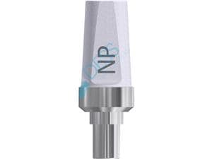 Titanabutment - kompatibel mit Nobel Replace Select™ NP Ø 3,5 mm, 0° gewinkelt