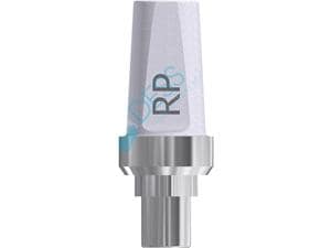 Titanabutment - kompatibel mit Nobel Replace Select™ RP Ø 4,1 mm, 0° gewinkelt