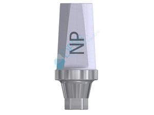 Titanabutment - kompatibel mit Nobel Active™ / Nobel Replace® CC NP Ø 3,5 mm, 0° gewinkelt