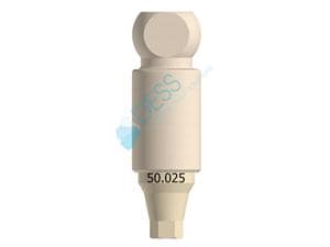 Scan Abutment auf Implantat - kompatibel mit Astra Tech™ Osseospeed™ Lilac (WP) Ø 4,5 mm - 5,0 mm