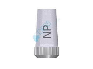 Titanabutment - kompatibel mit 3i® Osseotite® NP Ø 3,4 mm, 0° gewinkelt