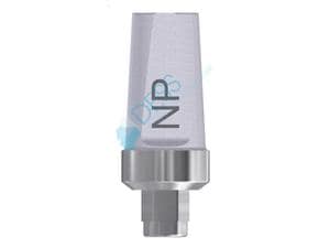 Titanbutment - kompatibel mit 3i® Certain® NP Ø 3,45 mm, 0° gewinkelt