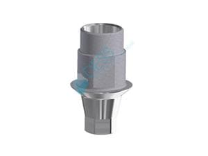 Titanbase auf Implantat - kompatibel mit Astra Tech™ Osseospeed™ Aqua (RP) Ø 3,5 mm - 4,0 mm, mit Rotationsschutz