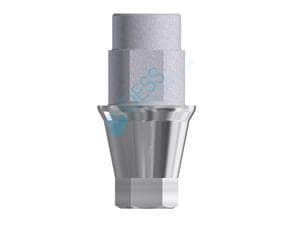 Titanbase auf Implantat - kompatibel mit Astra Tech™ Osseospeed™ Lilac (WP) Ø 4,5 mm - 5,0 mm, mit Rotationsschutz